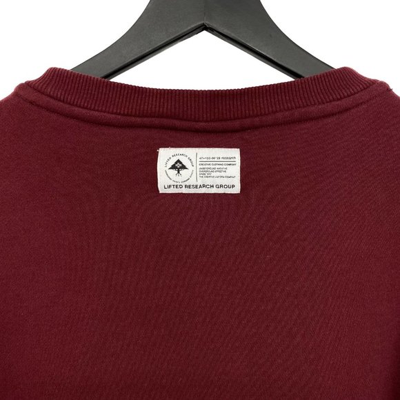 LRG The Original Research Group Embroidered Logo Crewneck Sweatshirt Size M - Picture 13 of 16